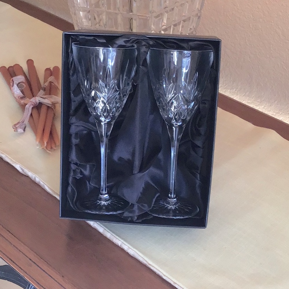 VTG Thomas Webb Crystal Stemware Romeo
